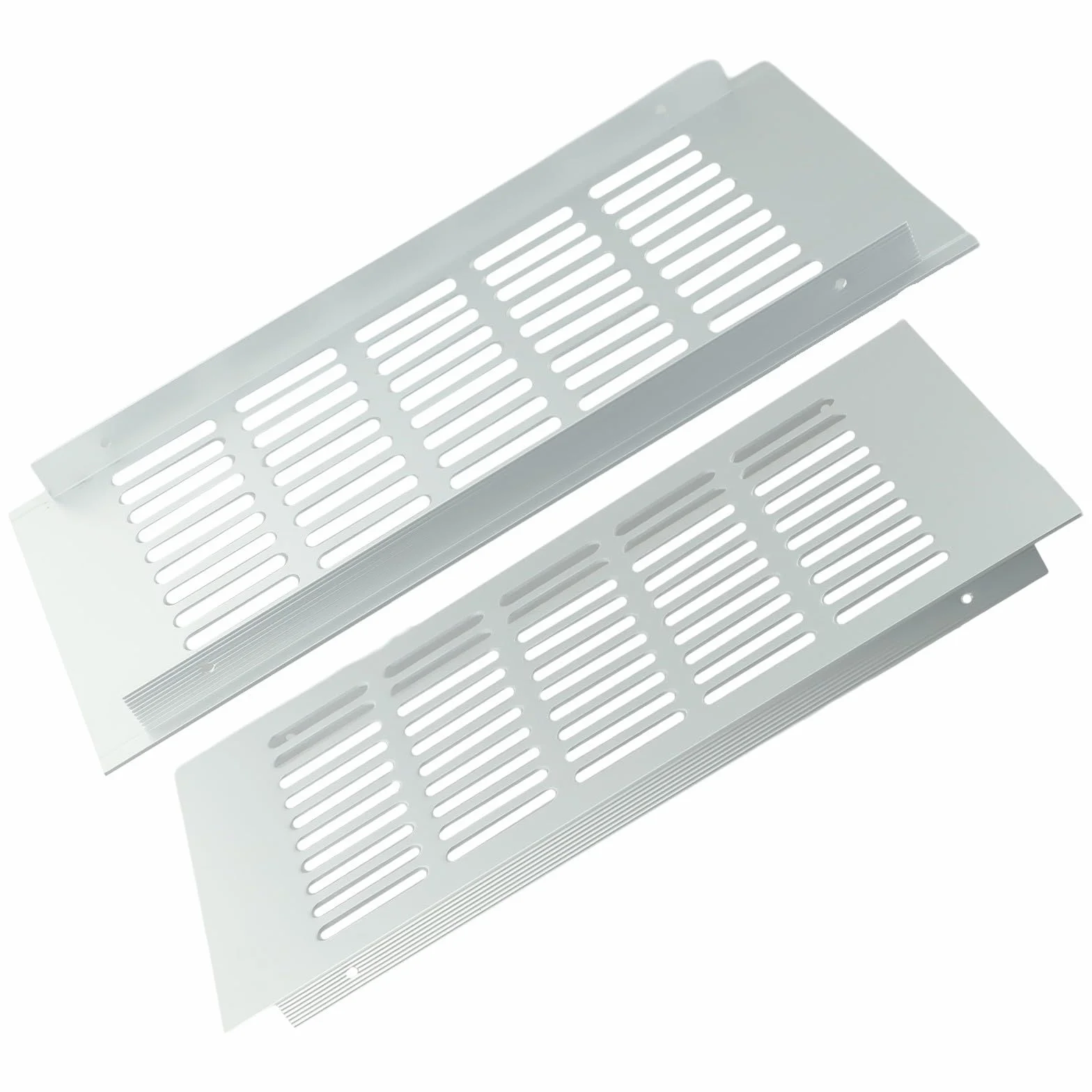 Copertura per griglia di ventilazione, 150 mm, design elegante in lega di alluminio, per armadi e armadi per computer (150 x 300 mm)
