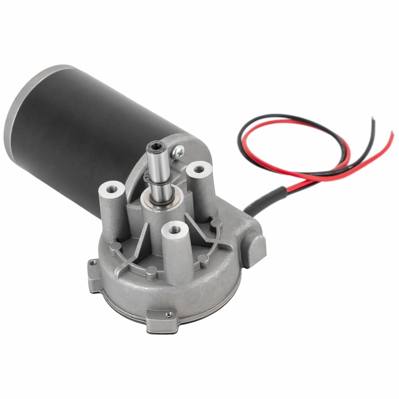 Motore con riduttore a vite senza fine 24V DC 220 giri/min 80W