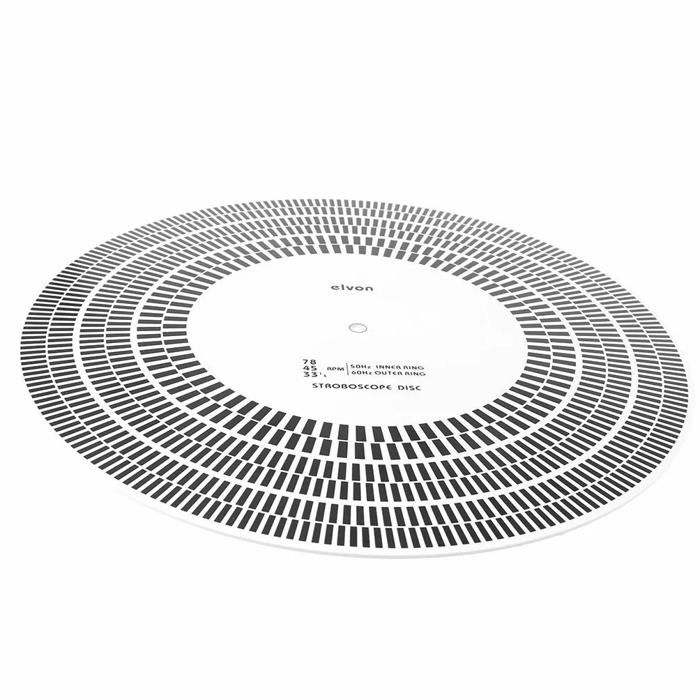 DollaTek LP Vinyl Record Turntable Phono Tachimetro Calibration Strobe Disc Stroboscope Mat 33,3 45 78 RPM