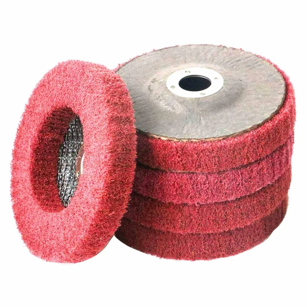 Dischi smerigliatori, 100 * 15mm, 5 Pezzi Disco Abrasivo per Smerigliatrice Angolare, Dischi CSD Dischi di Smerigliatura, per la Rimozione di Vernice e Ruggine per Smerigliatrice Angolare