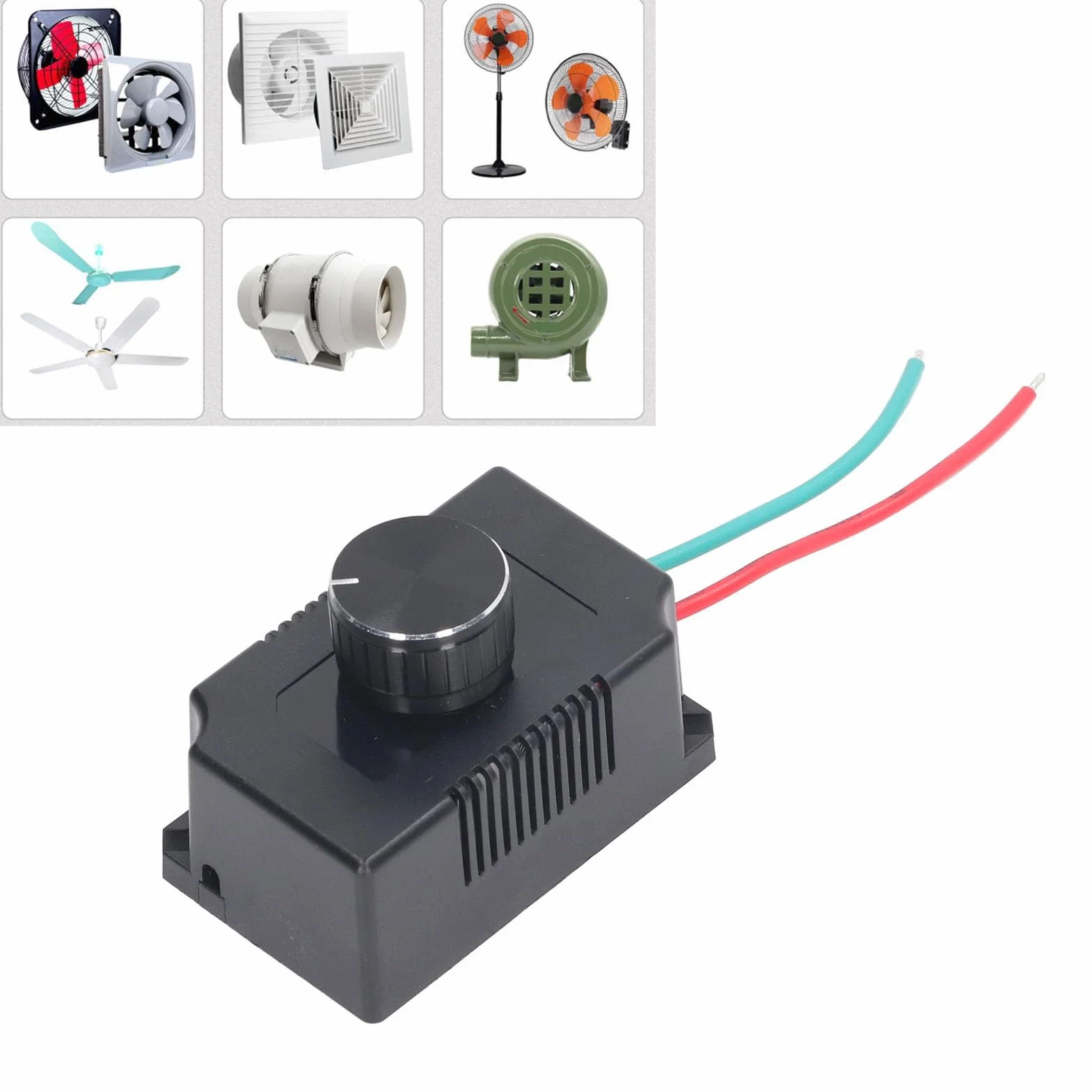 Regolatore di velocità del Motore AC AC220V a AC0-220V Regolatore di Controllo Continuo per Pompa Smerigliatrice Ventilatore Forno Elettrico (3000 W)
