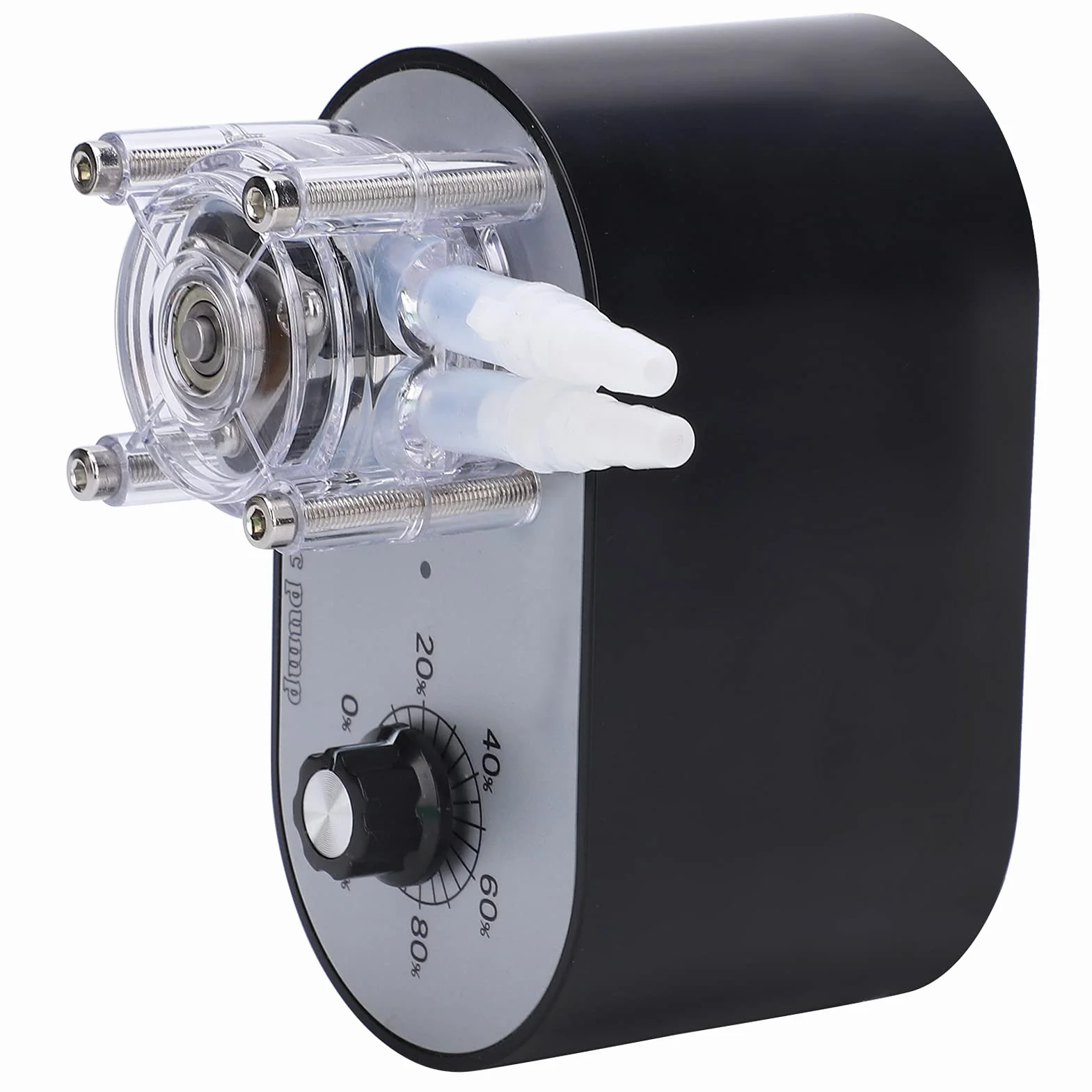 Eujgoov Pompa Peristaltica, Singola Testa Ad Alto Flusso per Esperimenti 114-500ml / Min AC100-240V(EU piug)