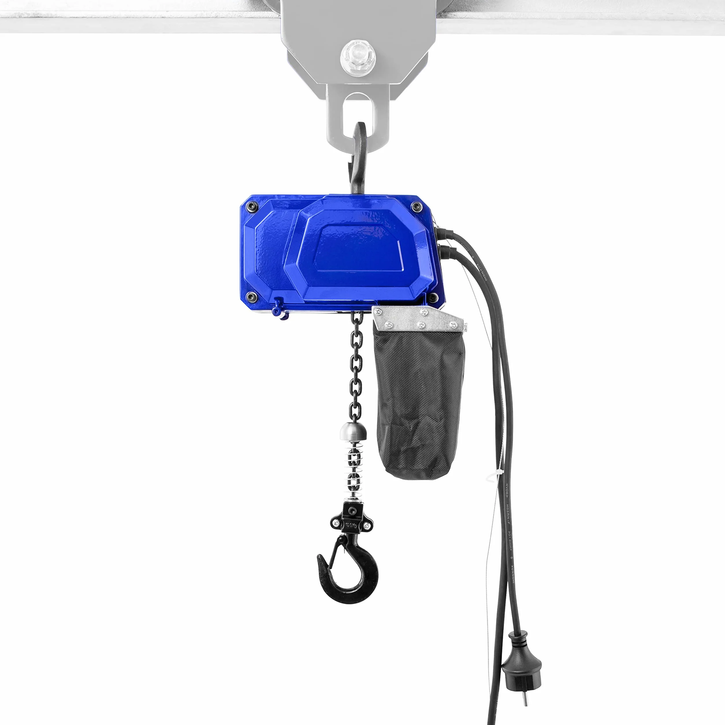 Pallit Paranco elettrico a catena EHOIST | portata 150 kg | altezza di sollevamento 5000 mm | robusta catena | telecomando