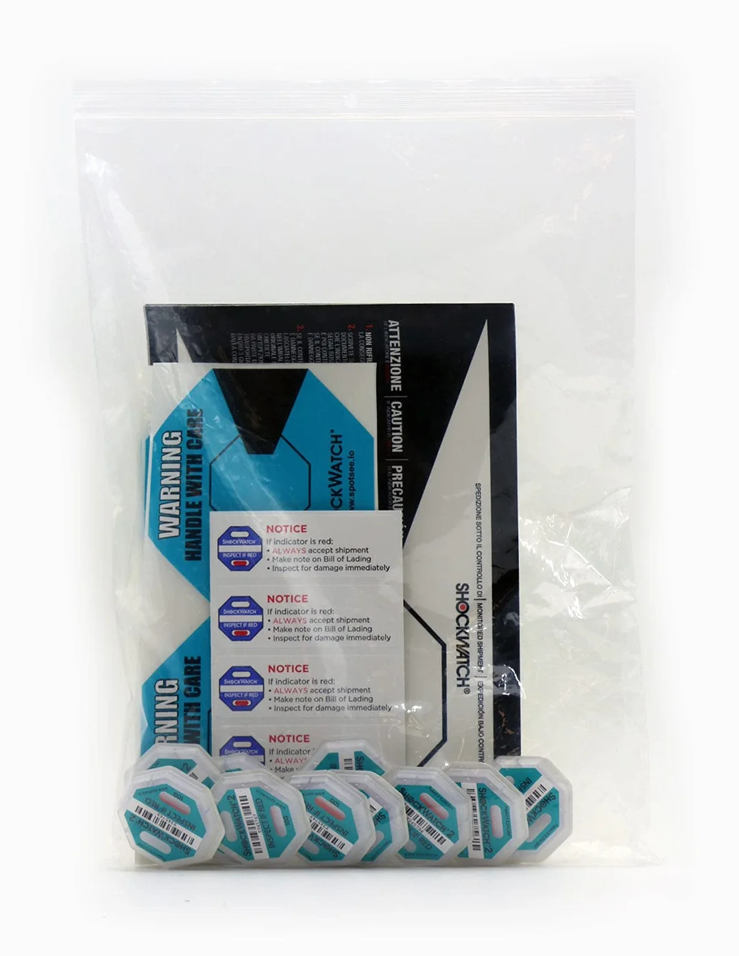 Indicatore di Impatto Shockwatch 2 · 10G (Turquoise)