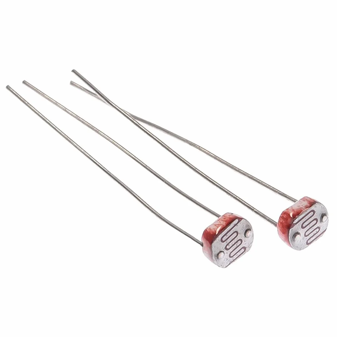 100 Pezzi 5528 Resistore dipendente dalla Luce 5 mm Fotoresistore sensibile alla Luce Compatibile con Raspberry