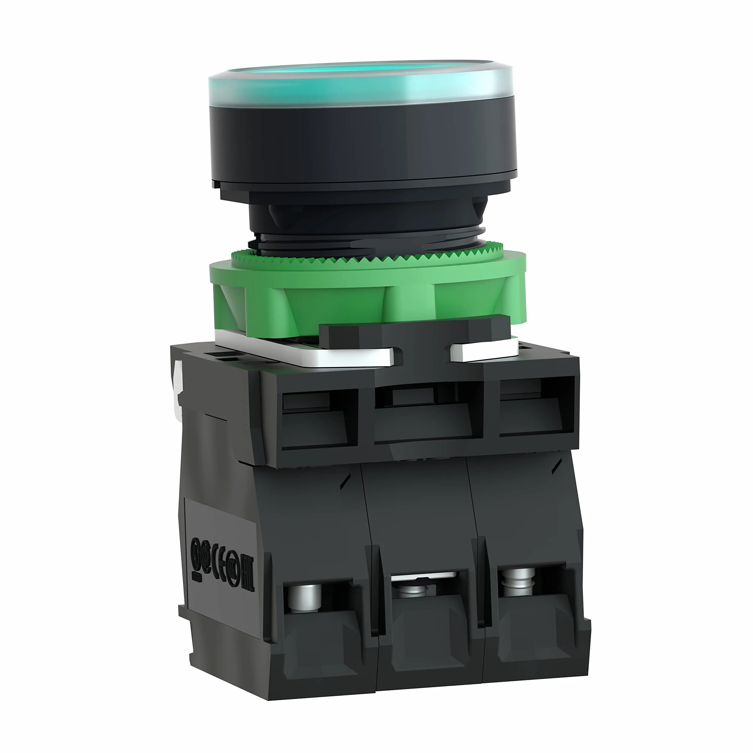 PULS.LUM.LED 230V NA+NC VERDE