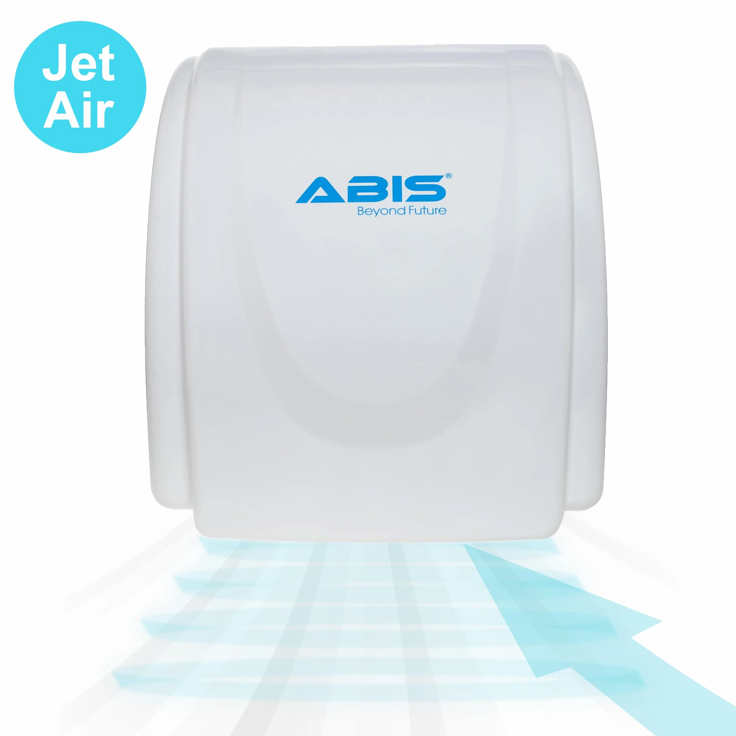 ABIS Asciugamani Elettrico - Asciugamani Elettrico Sensore Automatico Commerciale Efficiente Ottimo per Bagni Garanzia 3 Anni