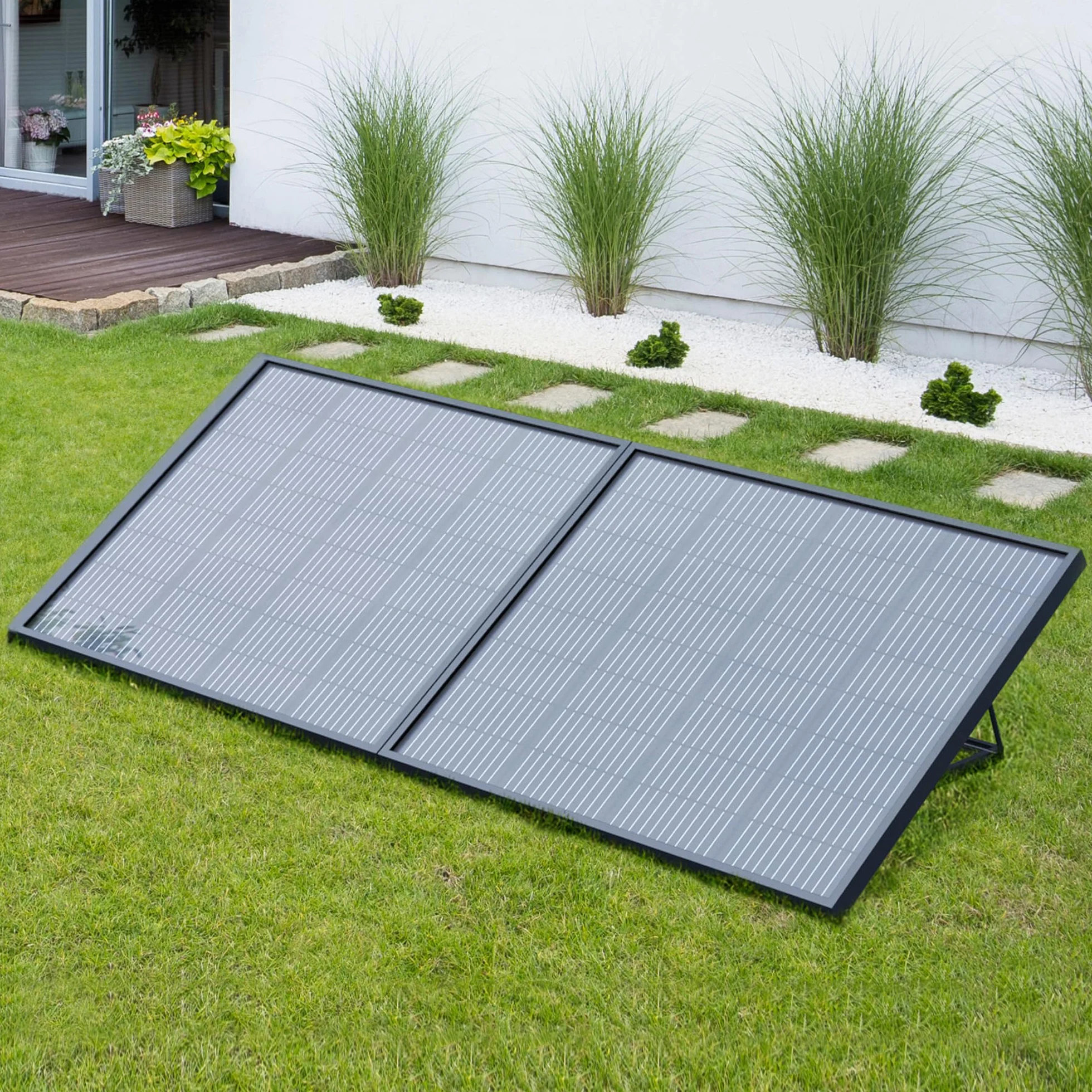 Avidsen Kit solare Soria 400W plug and play con montaggio a terra