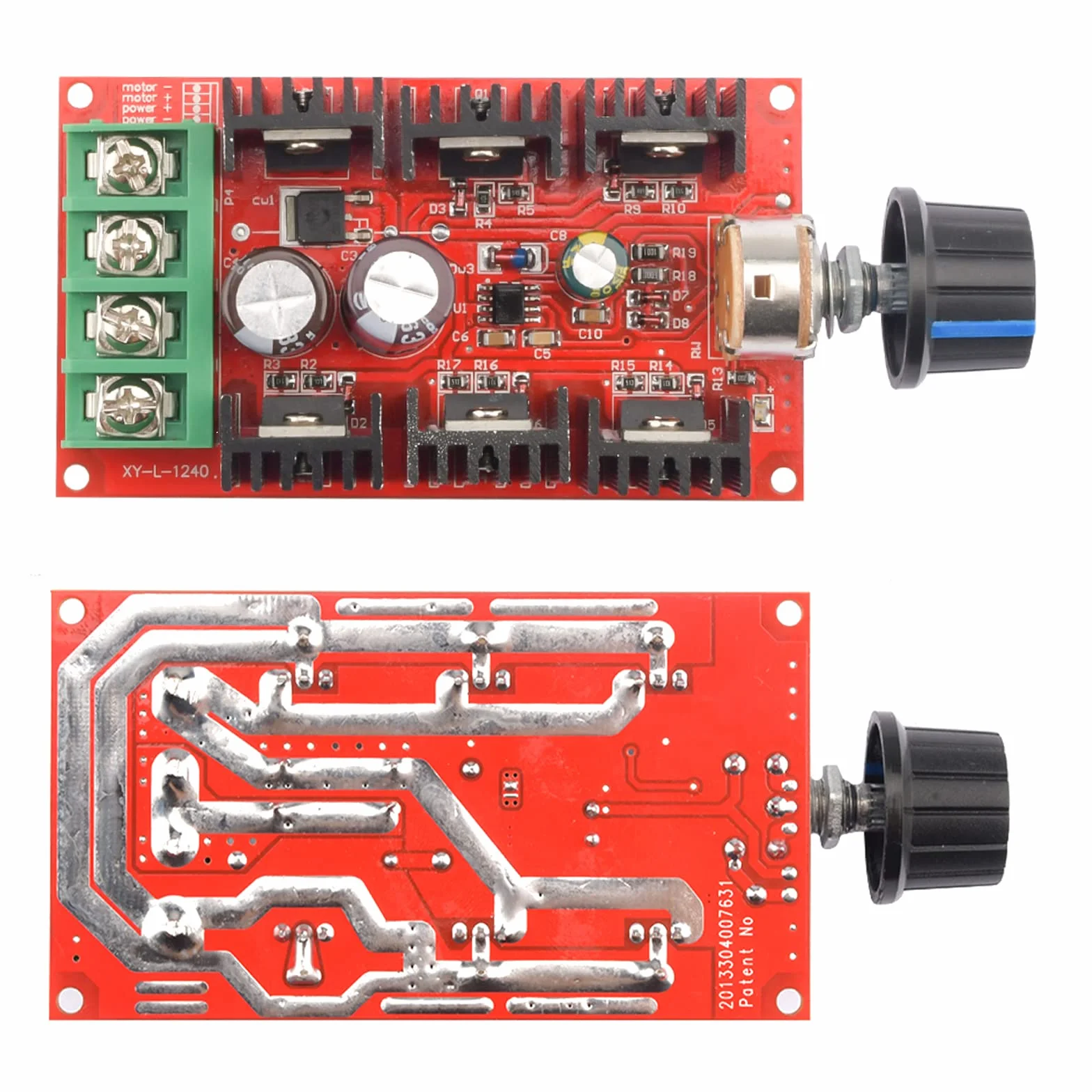 Regolatore di Velocità del Motore, Aideepen Regolatore PWM Motore DC 9-50V 40A 2000W | Controllo Velocità HHO RC | Generatore Segnale