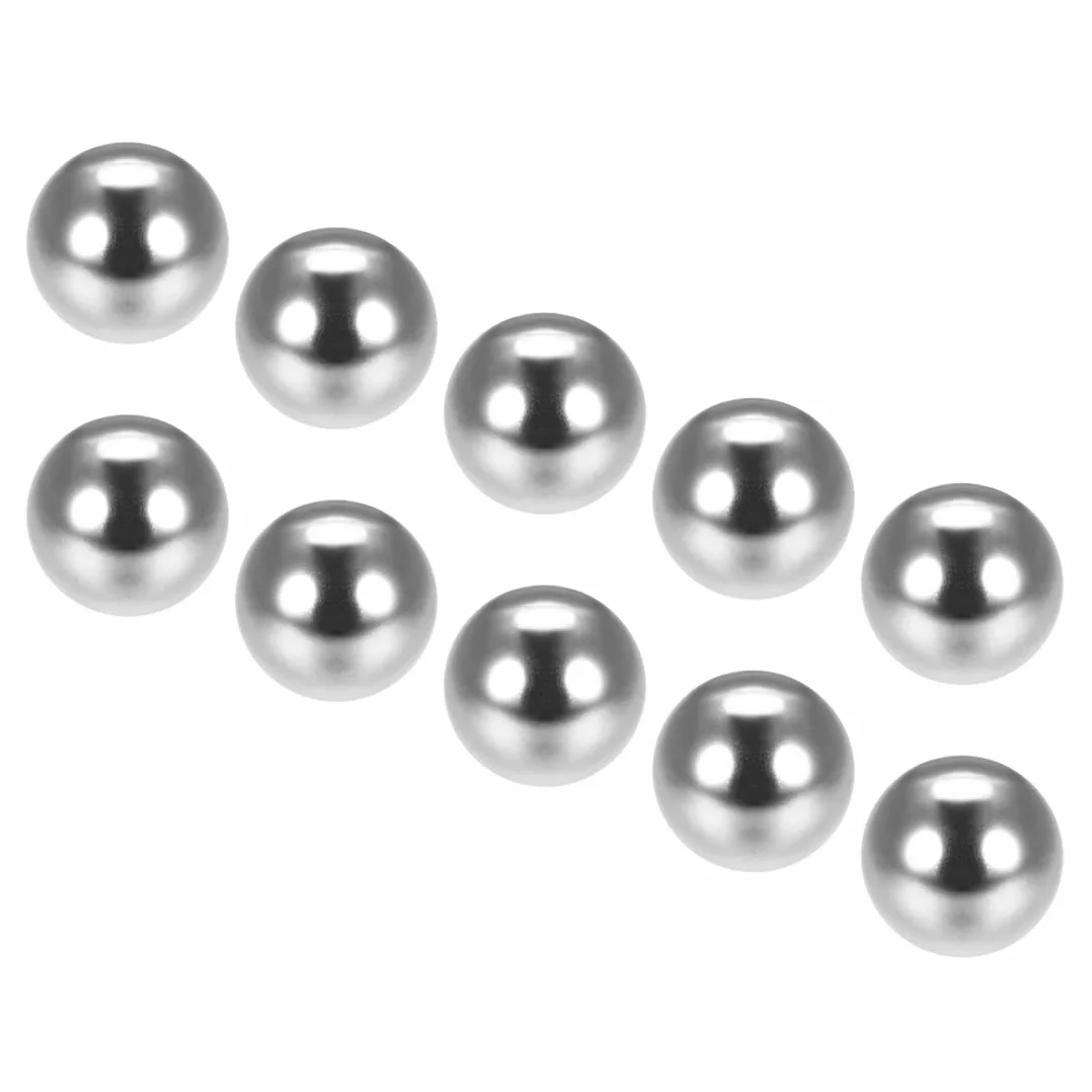 PATIKIL 12mm Precisione Sfere, 10pz Cuscinetto Sfere Cromo Acciaio G25