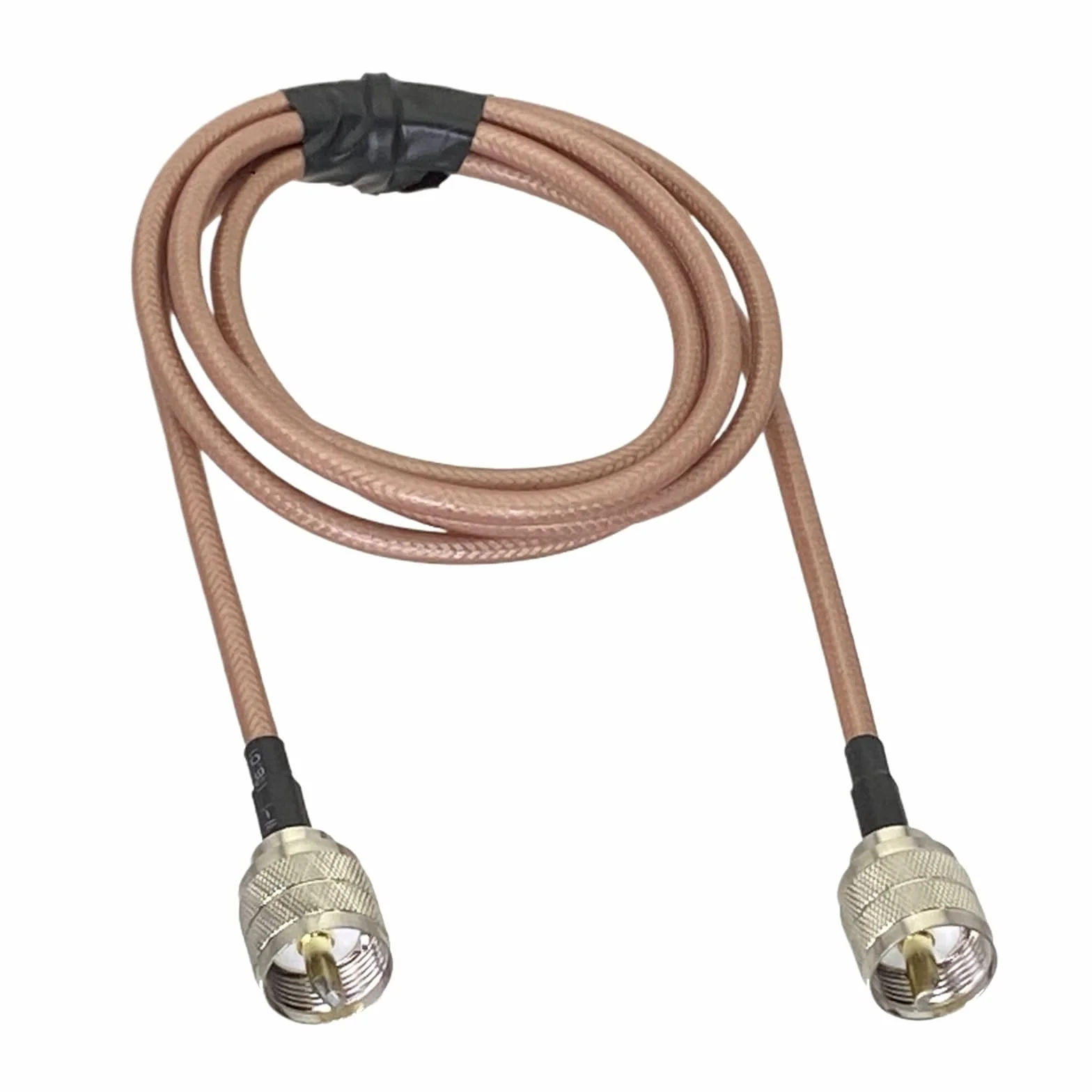 RG316 RG58 RG400 RG142 PL259 Spina maschio al connettore UHF Crimp RF Coassiale Jumper Cavo a spirale 6 pollici ~ 20 M(RG400 PL259 to PL259,8M)