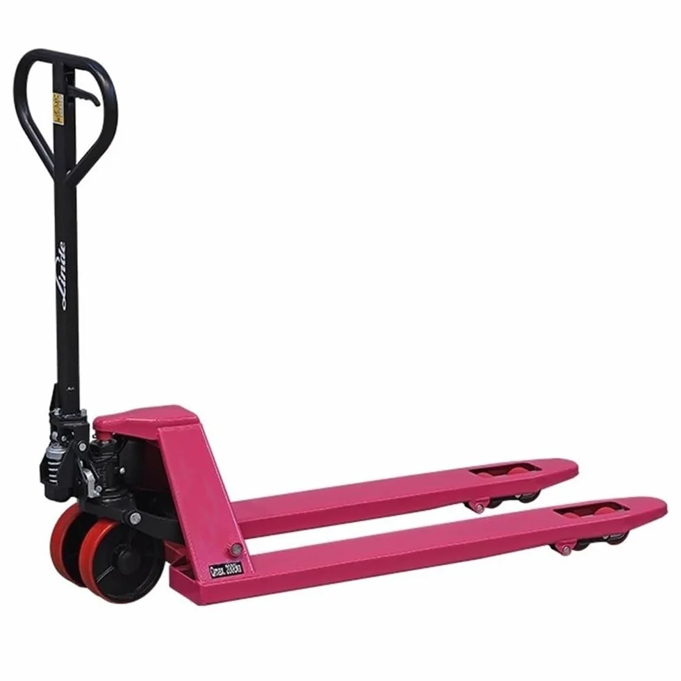 Transpallet a Spinta con Pompa a Mano Transpallet con Jack, capacità 6.600 libbre, 21" L x 46" L, forche Manuale for carichi Standard Transpallet