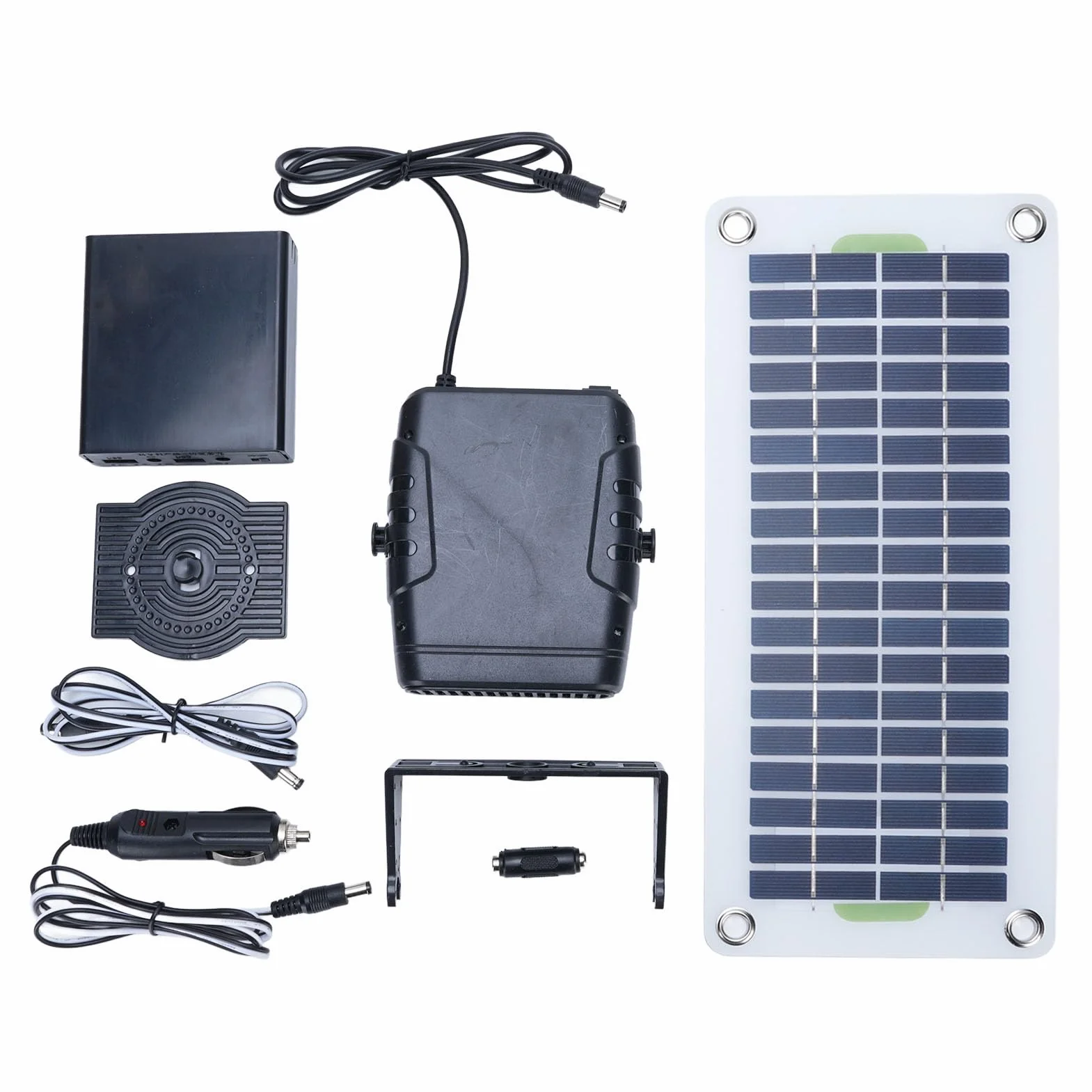 Fockety Riscaldatore a Pannello Solare, Riscaldatore Portatile per Pollaio da 30 W per L'inverno con Protezione Dal Surriscaldamento, Riscaldatori Ad Energia Solare per Serra