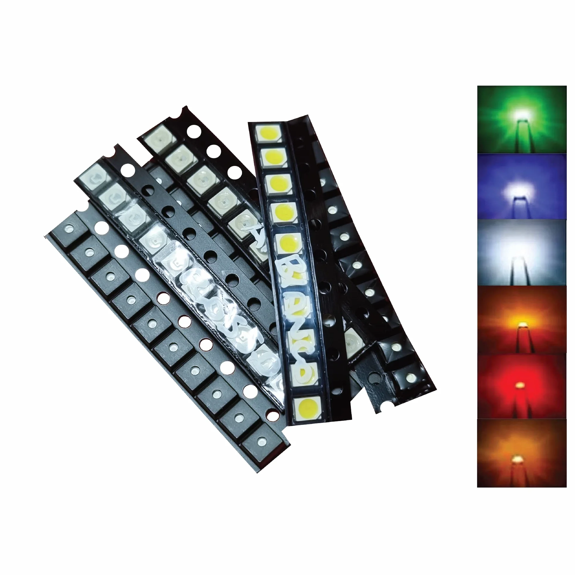 Kit di LED SMD 3528-6 colori - 60 pezzi