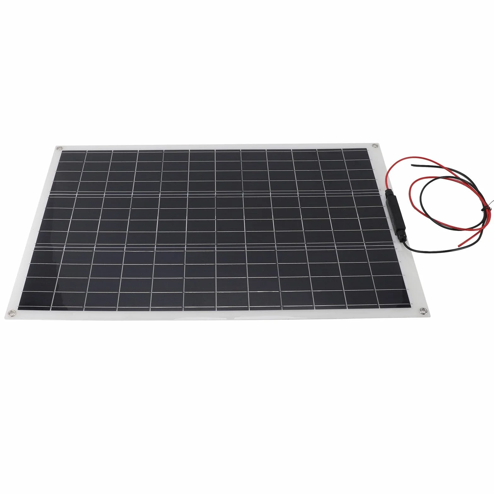 Cocoarm Kit Pannello Solare, Kit Regolatore di Carica Pannello Solare in Silicio Monocristallino 300 W 18 V con Clip per Batteria, Alimentazione Portatile Resistente Agli Agenti Atmosferici per Uso