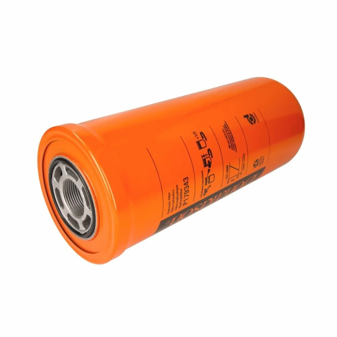 Donaldson P179343 Duramax Filtro idraulico, Avvitabile, Diametro 121 mm, Lunghezza 295.4 mm
