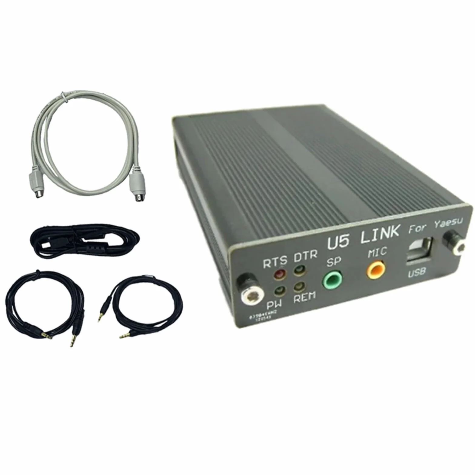 USB Radio Connector Adattatore per YAESU FT-817ND FT-857D FT-897D con Chip FTDI 115200 Baud Optoaccoppiatore Isolamento DATA CAT Interfaccia Nero