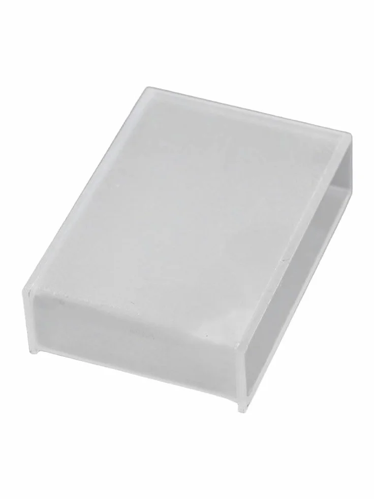 Cuvetta in vetro per spettrofotometro 751 e 722, vetro ottico trasparente, percorso luminoso 10-50mm, volume 3,5ml, gamma lunghezza d'onda 340-2500nm
