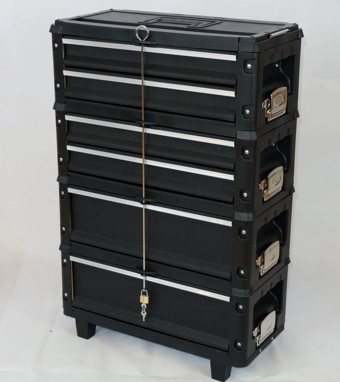 ASS Carrello strumenti XXL Tipo B4-B con il fermo cassetto e serratura