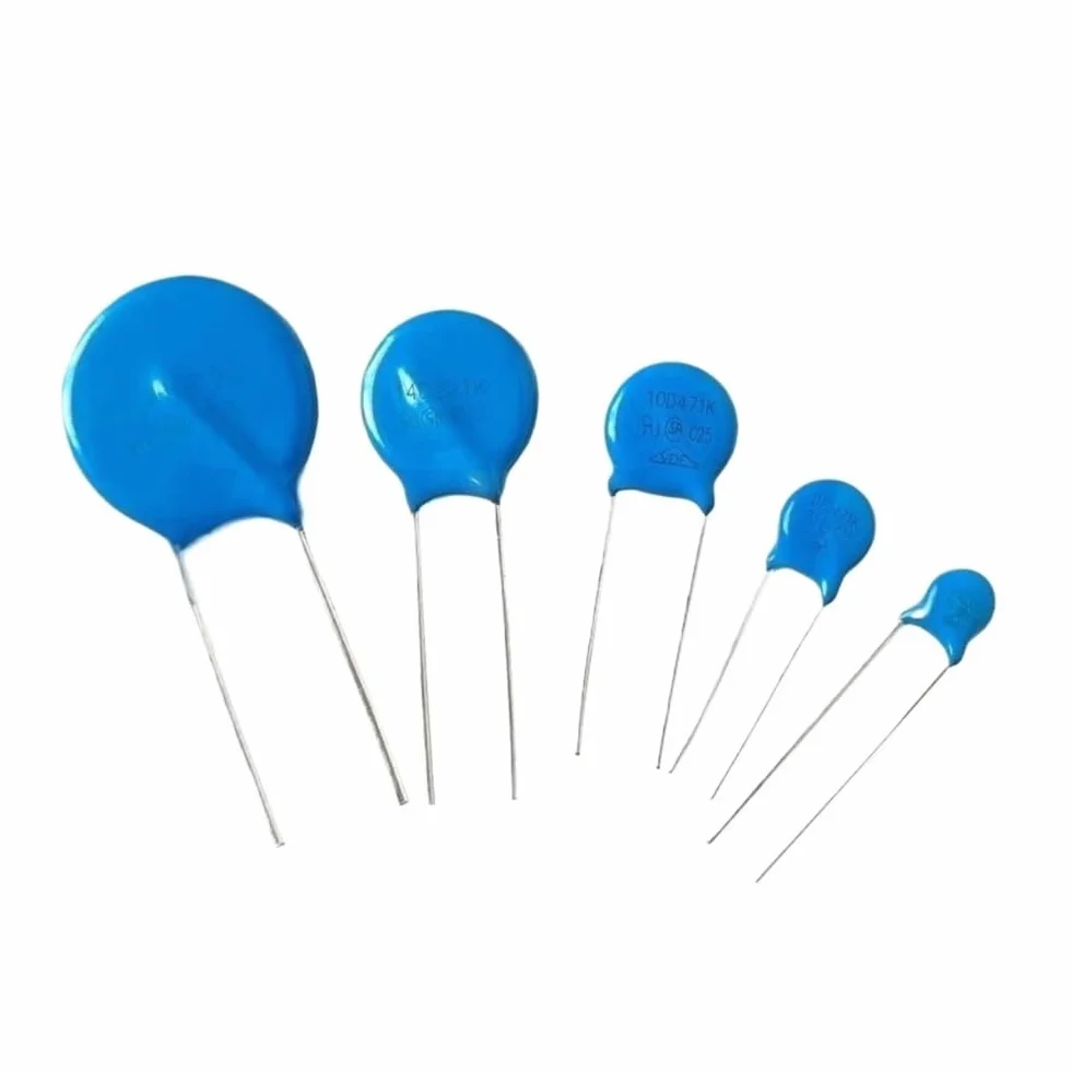 10 pezzi Varistor Mov Diametro 20/5/14mm, Resistore dipendente dal disco, blu Elevata resistenza agli urti(5mm*220)