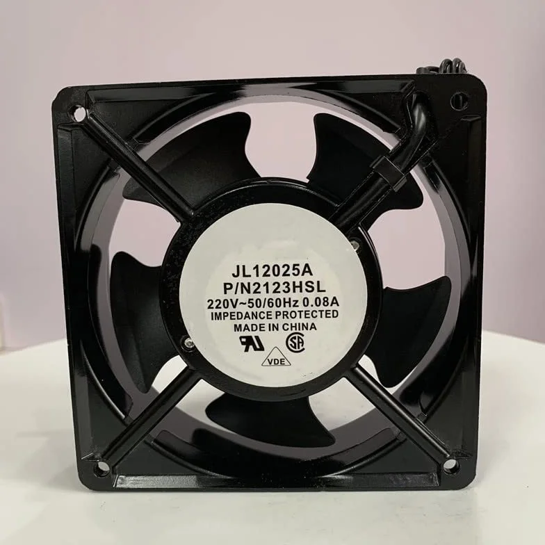 Ventola di raffreddamento 220V 0,08A 12025 120X120X25mm
