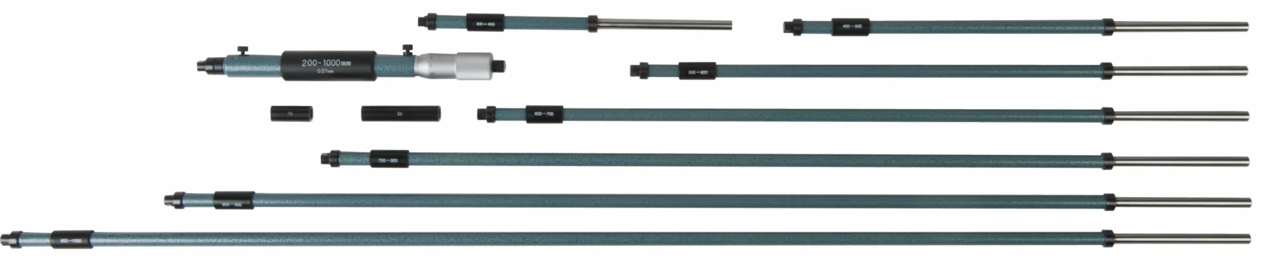 Mitutoyo MT141 – 206 all' interno micrometro 50 – 300 mm