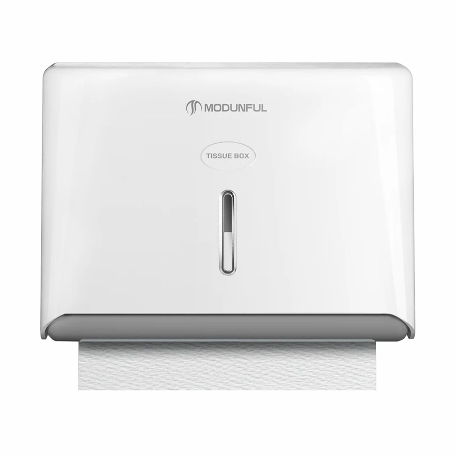 Modunful Dispenser Carta Asciugamani a Parete, Distributore Asciugamani 200+ Fogli, Bianco