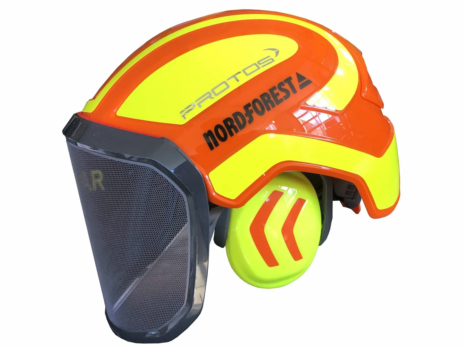 Pfanner Protos 0423 6390 - Casco integrale Forest, colore: Arancione fluo