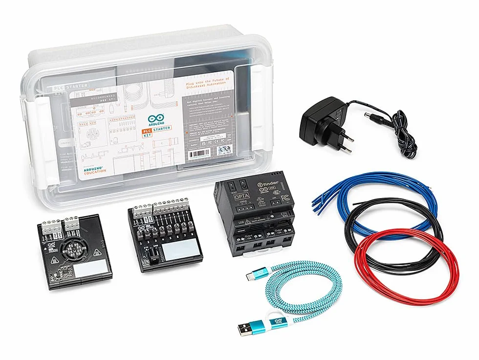 Arduino PLC Starter Kit [AKX00051] - Starter kit per l'automazione industriale, ideale per apprendere i controllori logici programmabili con Arduino