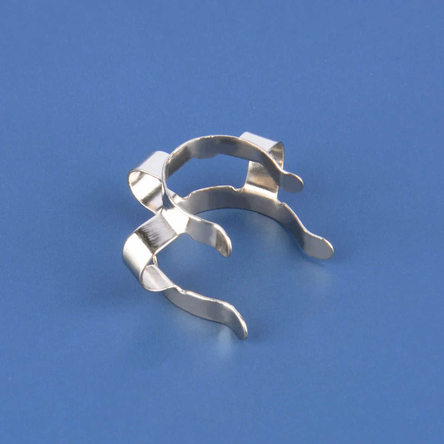 Labasics Keck Morsetto Clip in Metallo 5 pezzi 14 mm Laboratorio Accessorio