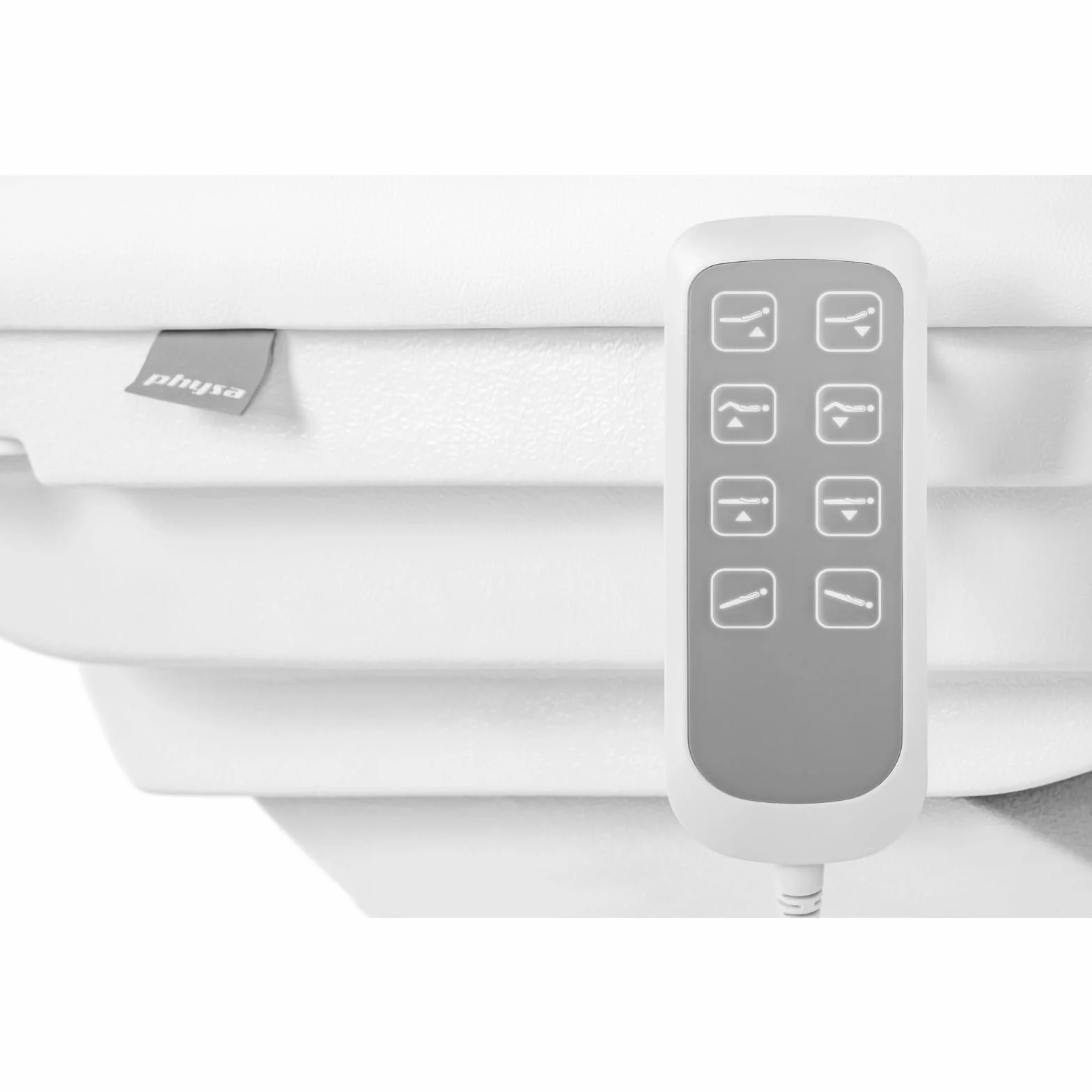 physa Lettino per Estetica e Tatuaggi PHYSA BOLZANO WHITE (150 kg, Ferro, Pelle sintetica, Bianco)