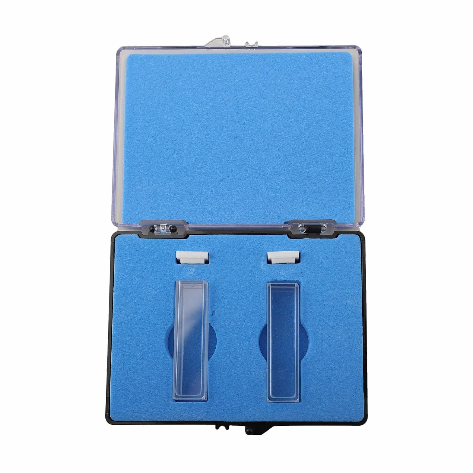 Quartz Cuvette 10mm Optical Path 2 Pack per spettrofotometro 751/722, 3,5 ml, 190-2500 nm, 600 °C