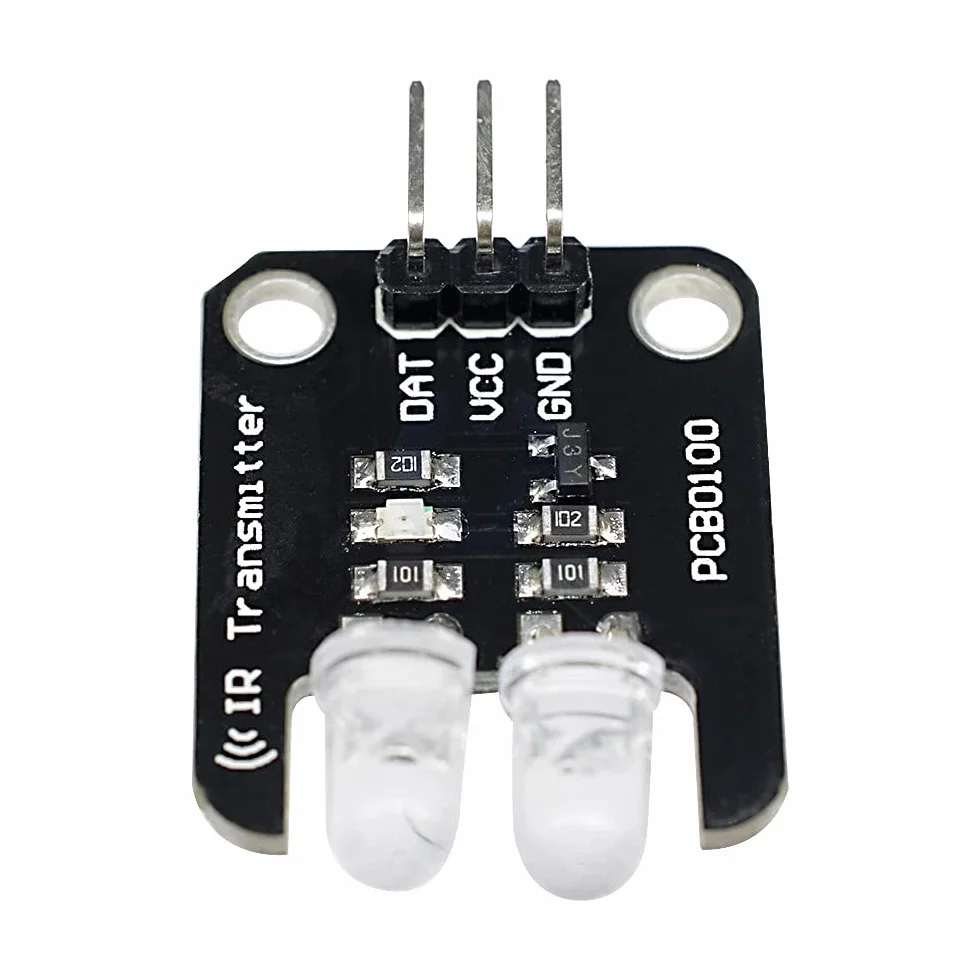 2 pz 2 Canali Blocchi Elettronici Trasmettitore A Infrarossi Modulo Trasmettitore IR Per Arduino Board 2CH