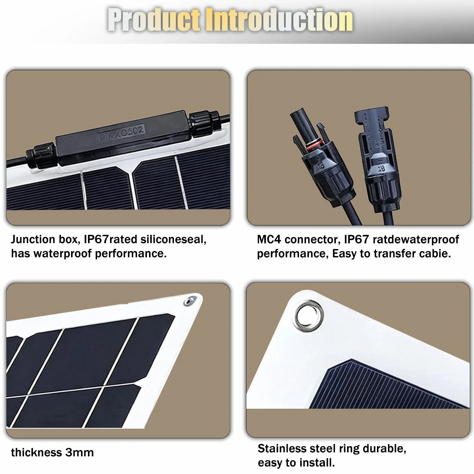 Pannelli Solari Flessibili Slim 200W 400W 800W Modulo Fotovoltaico | Monocristallino Flessibile 18V Regolatore Solare 40A per Ricarica di Batterie 12V su Camper Roulotte Barche Tetti(A,200W)