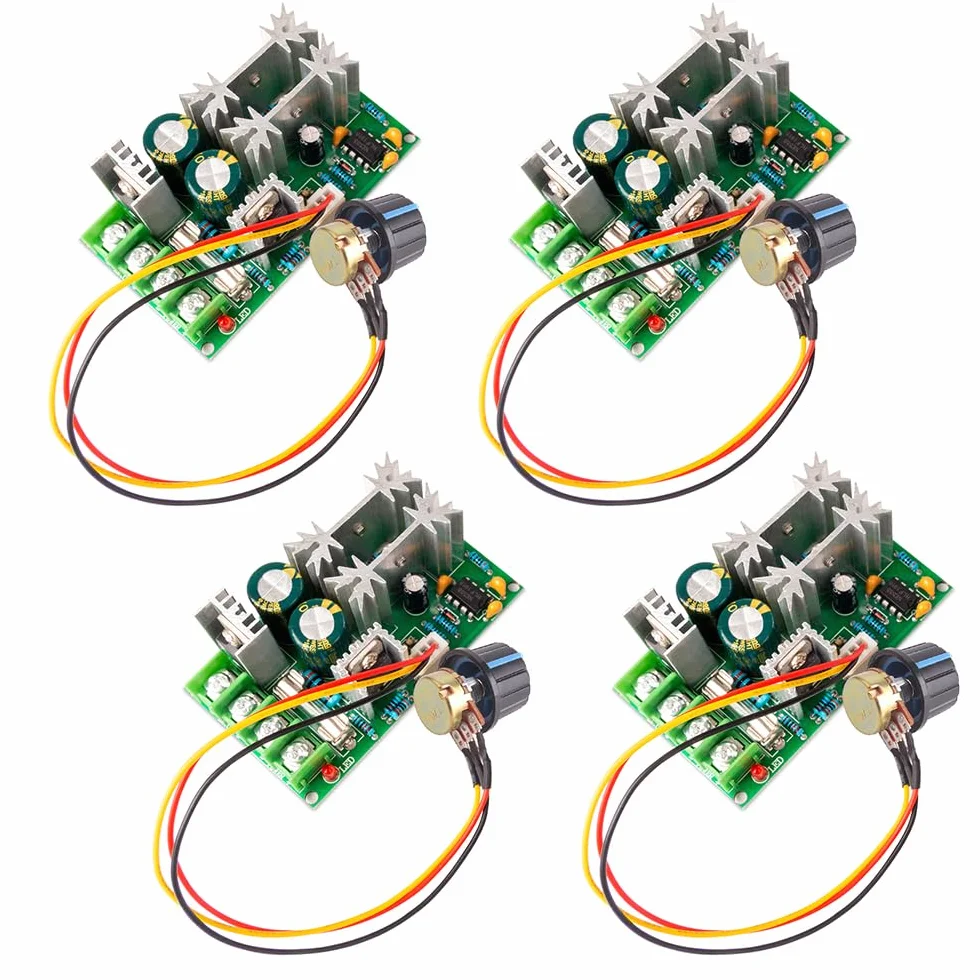 Regolatore di Velocità del Motore CC 12V 24V 36V 48V 20A Unità di Controllo Velocità Motore PWM Regolatore di Tensione Elettrica (1)