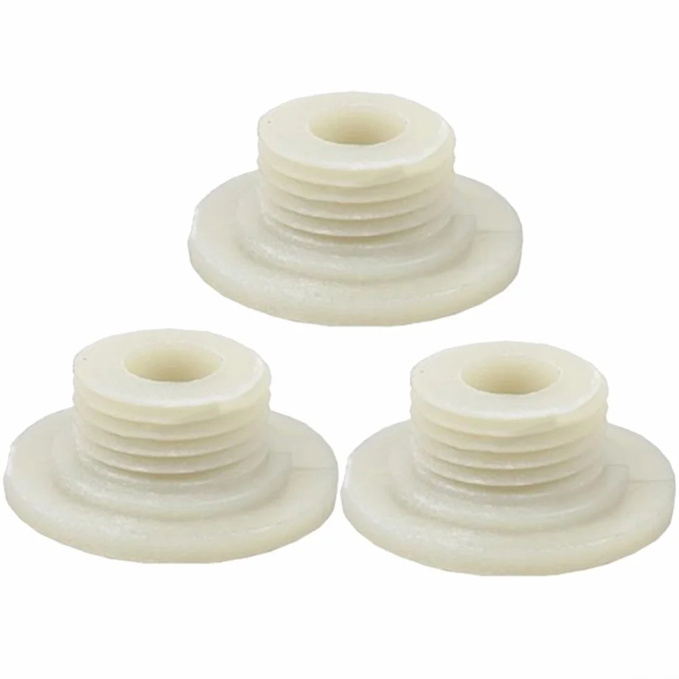 Il set di ricambio per pompa dell'olio include 3 ingranaggi a vite senza fine per modelli di motosega cinesi con lubrificazione efficiente