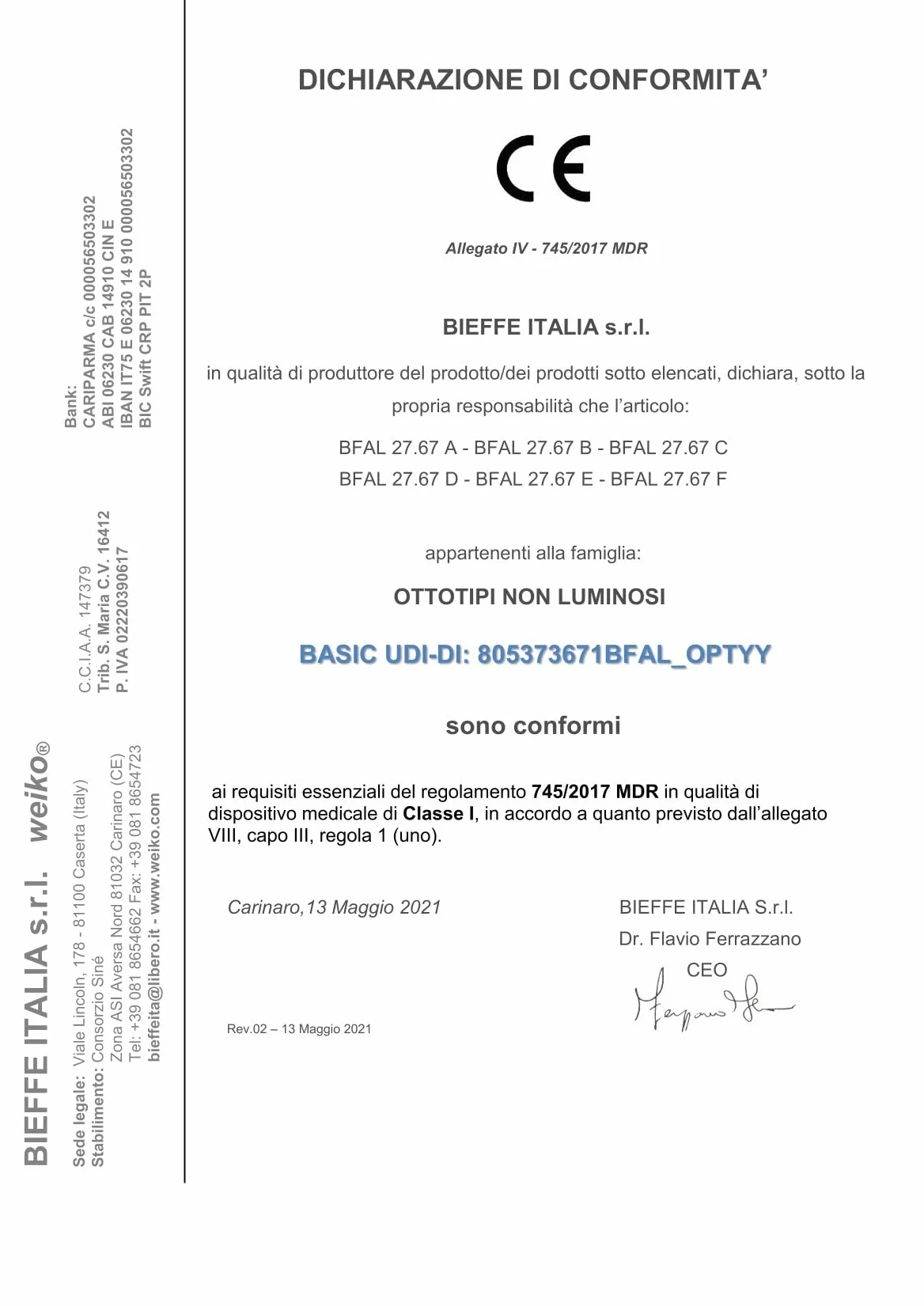 GIMA 27390 Ottotipo Non Luminoso Armagnac, 5 M, Confezione 1 Pezzo