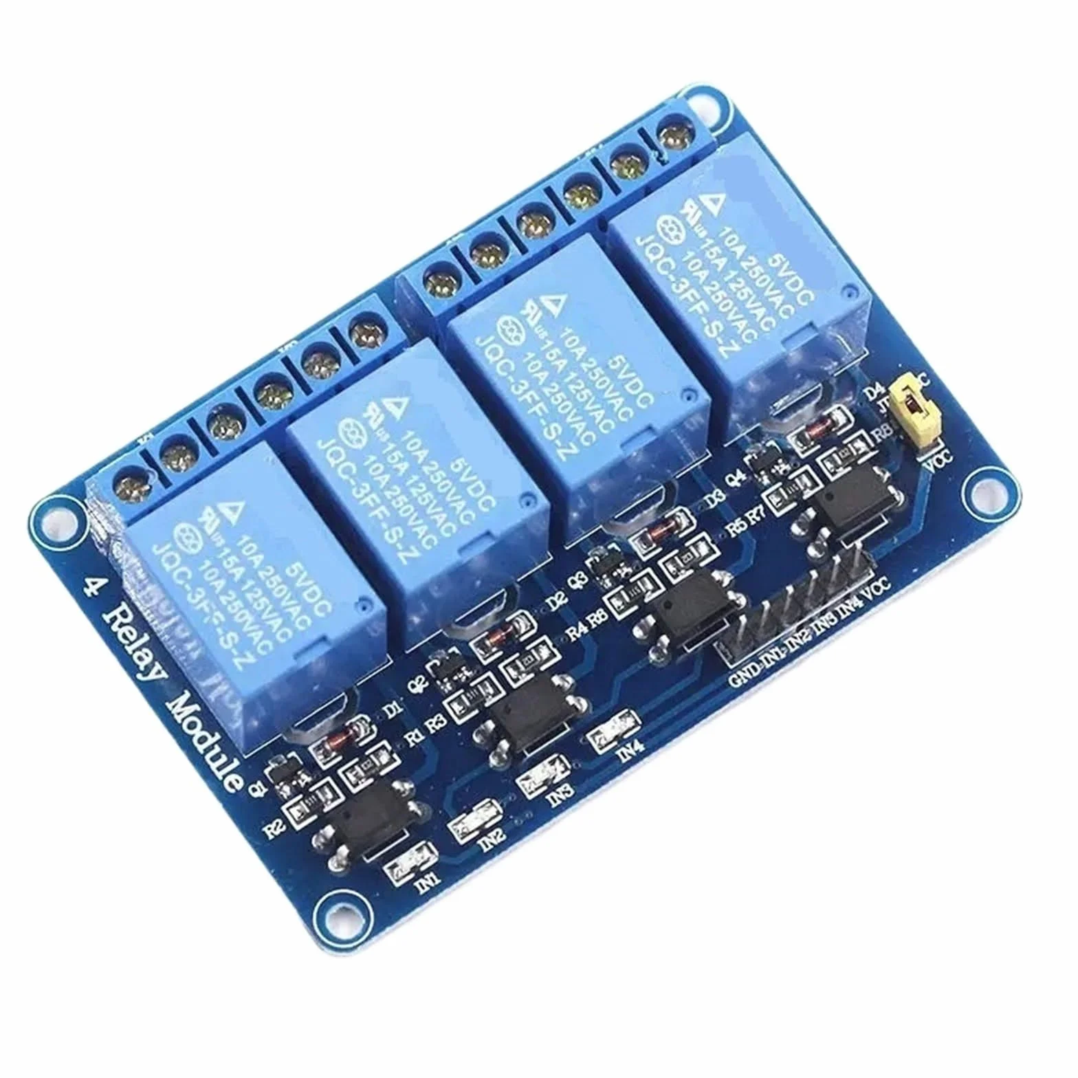 Modulo relè 5v 12v 1 2 4 6 Modulo relè a 8 canali con accoppiatore Ottico Uscita relè 1 2 4 6 Modulo relè a 8 Vie Disponibile(4 Channel 12V)