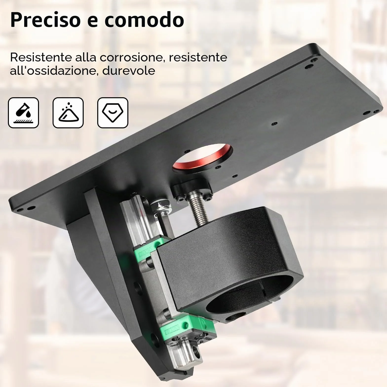 Piastre Inserto Banco Fresa Set, Piastra Di Inserimento Del Tavolo Del Router, Router Ascensore, Tavolo di Sollevamento, Router Lift Trimming Machine Invertito Tavolo