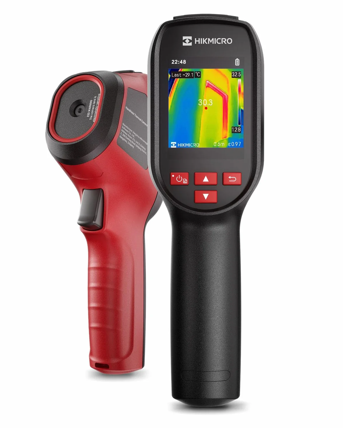 HIKMICRO D01 Lite Termometro a Infrarossi -20°C a 550°C 2,4" Schermo Intero Risoluzione IR 96×96 Modalità Duale 14 Ore