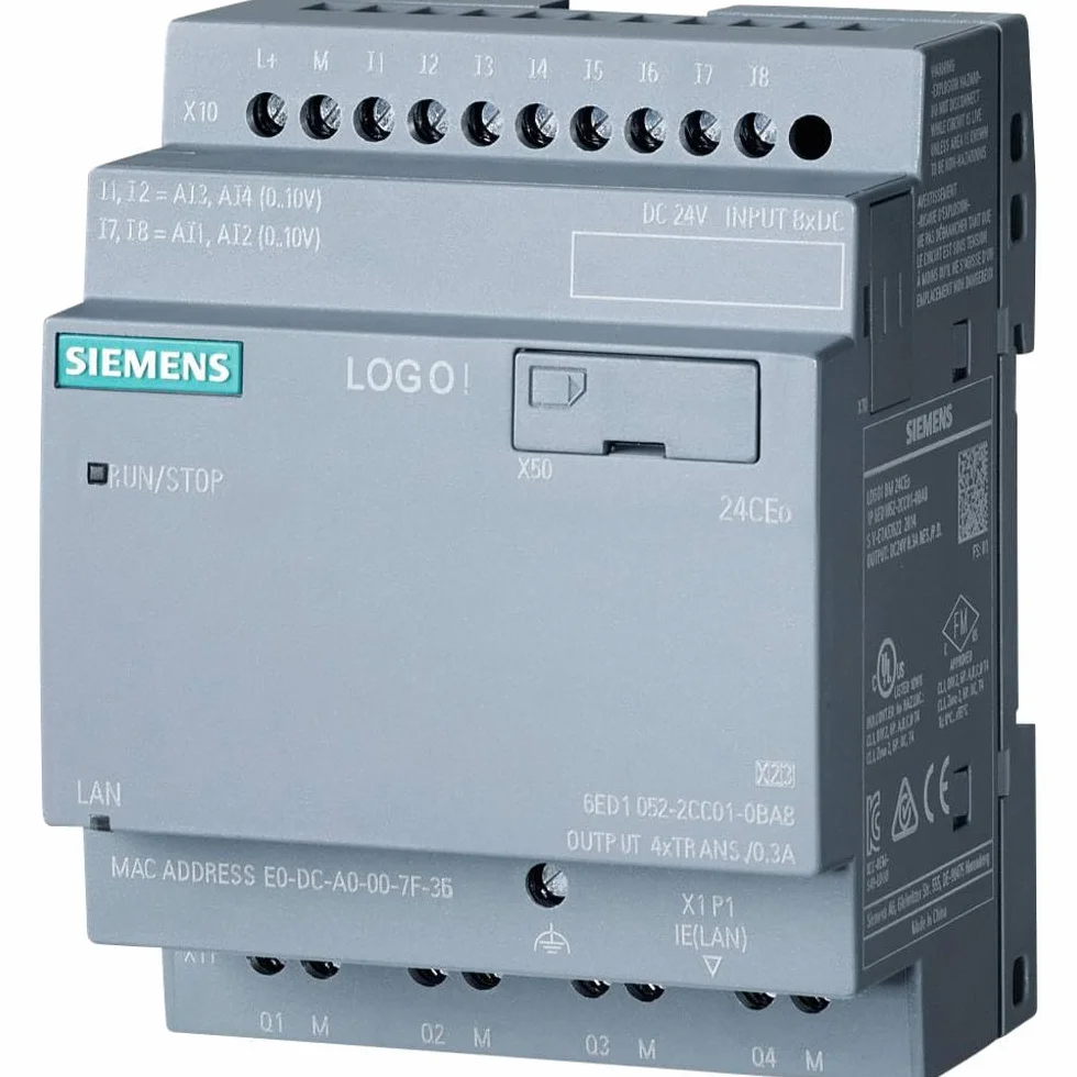 Siemens 6ED1052-2CC08-0BA1 Modulo di controllo PLC 24 V/DC