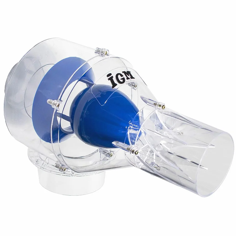 STO-P100 Separatore ciclonico – Aspirazione polvere per officina – Separatore di polvere per trucioli di legno – Impianto di aspirazione per trucioli – Separatore di polveri sottili – Filtro con