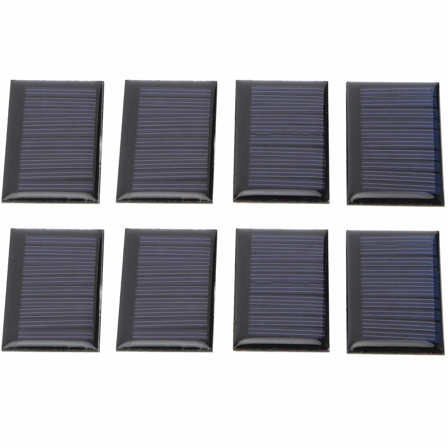 Mini Pannello Solare 8PCS 30MA 5V Celle Solari Piastra Epossidica Fai-da-Te Caricabatterie Fotovoltaiche
