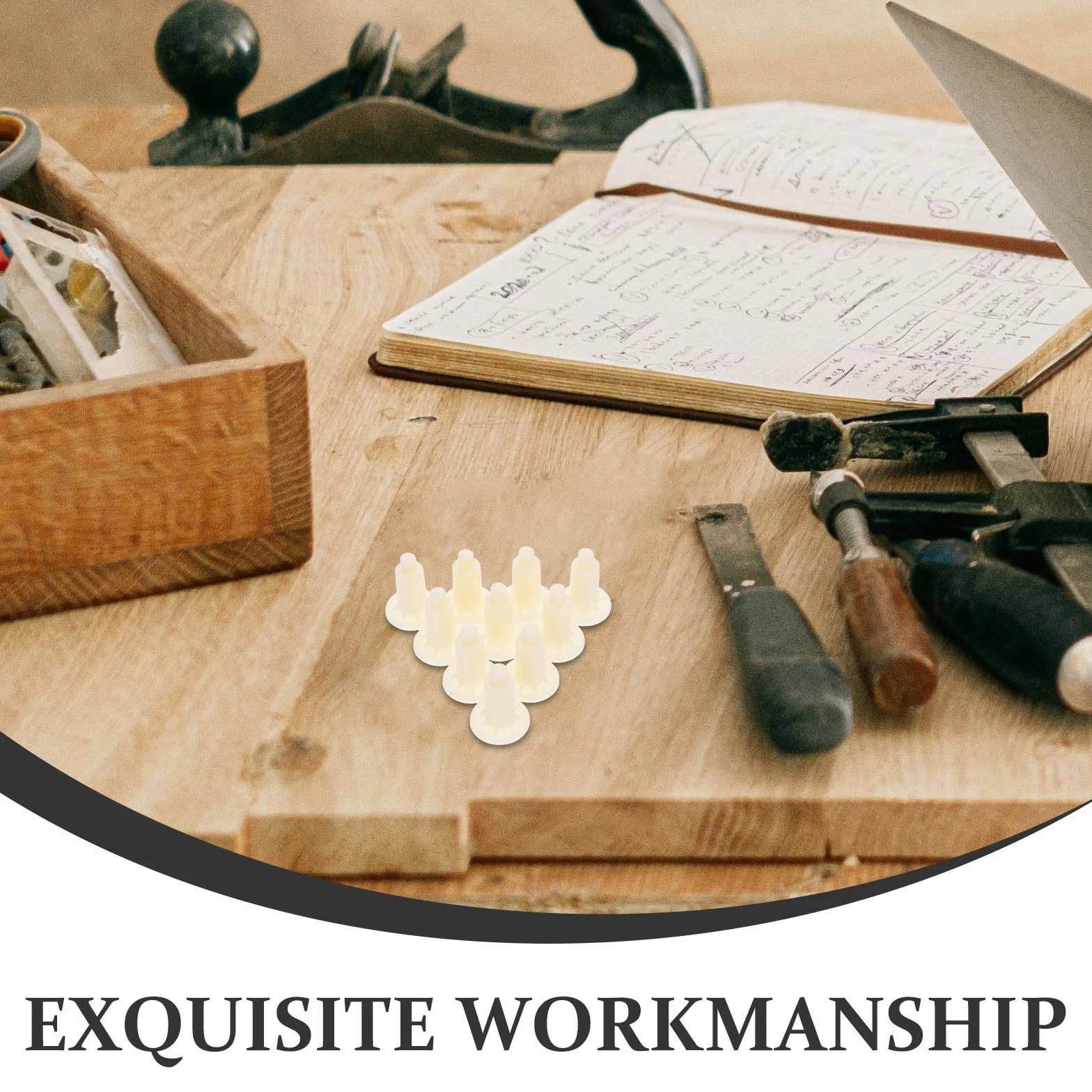 GARVALON Kit 10 Pezzi Piedini Ricambio per Bilancia Elettronica, Supporto Vassoio Stabile e Durevole, Accessori per Gambe Bilancia Installazione Semplice, per Uso Industriale e Scientifico