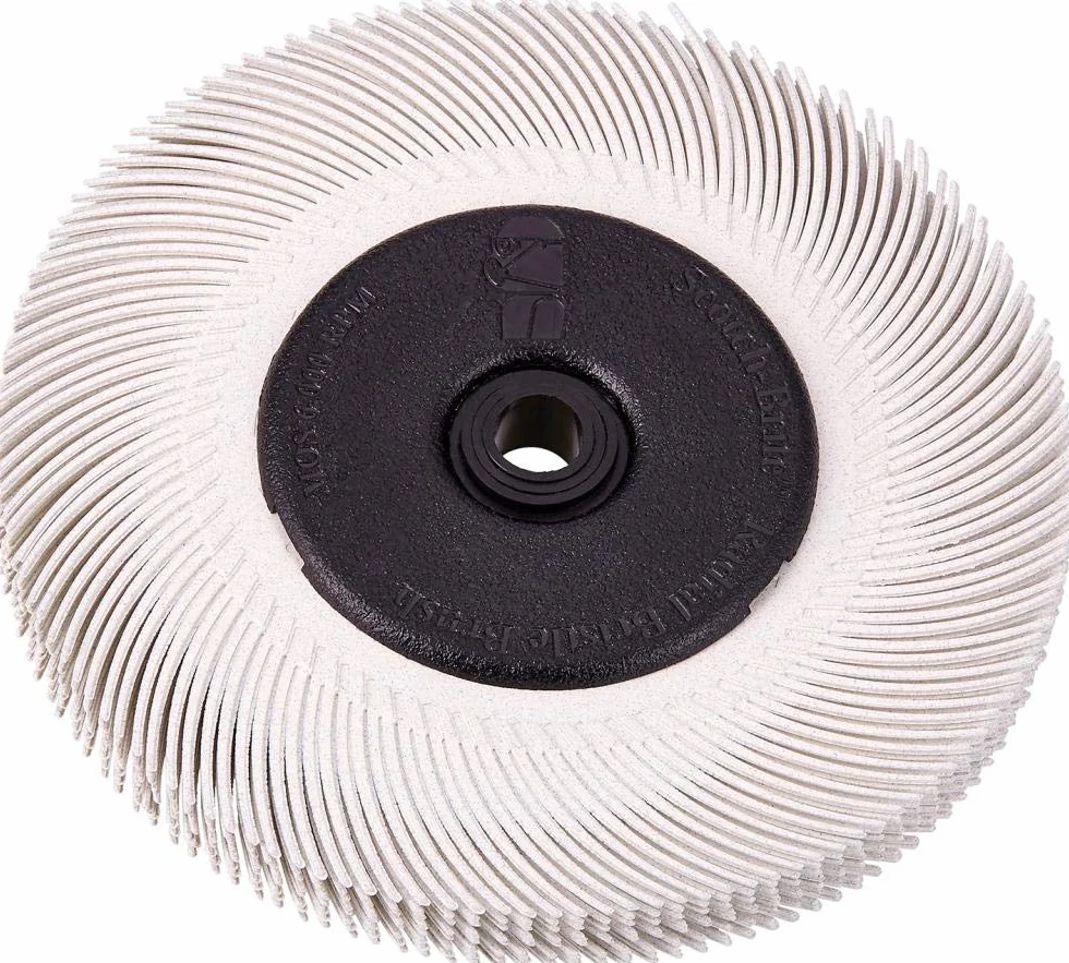 Scotch-Brite(TM) - Spazzola a setole radiali, Cubitron/ossido di alluminio, 6000 giri/min, 6 diametro x 7/16 larghezza, grana 120 (confezione da 1)