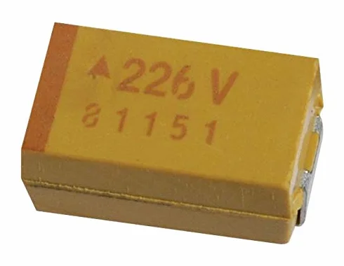 Cap, 10UF, 10V, TANT, CASE A, condensatori al tantalio SMD, Qty.2000 | TAJA106K010TNJ