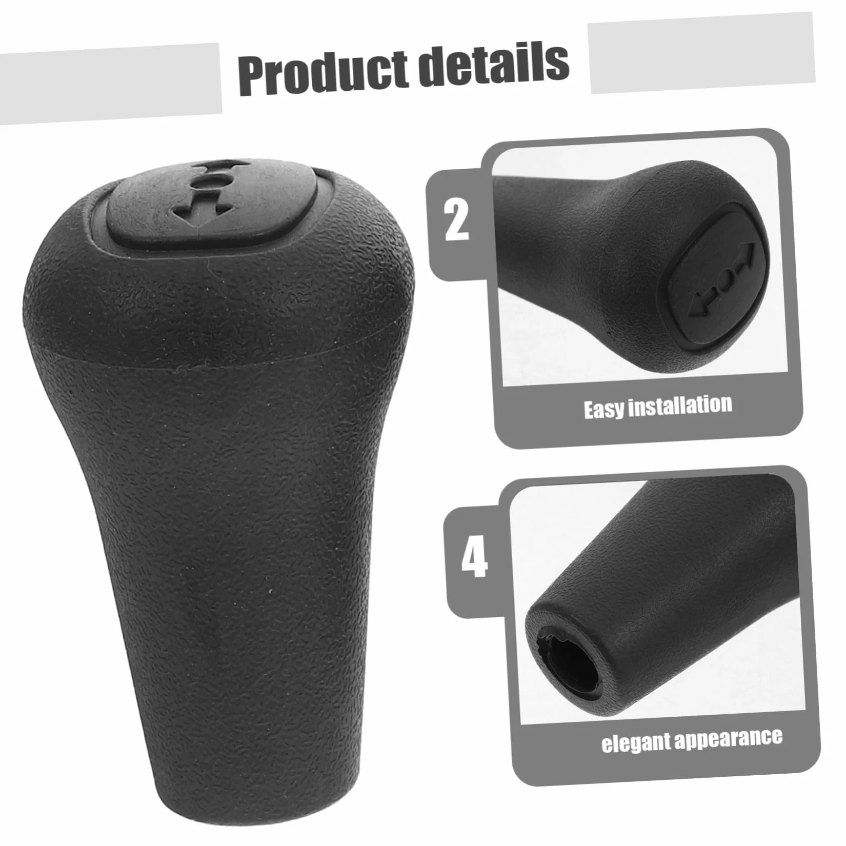 Pomello Del Cambio in Plastica Per Carrello Elevatore Set Da 5 Pezzi Manopola Leva Di Comando Idraulica Sostituzione Impugnatura Compatibile Vari Modelli Per Operazioni Di Magazzino