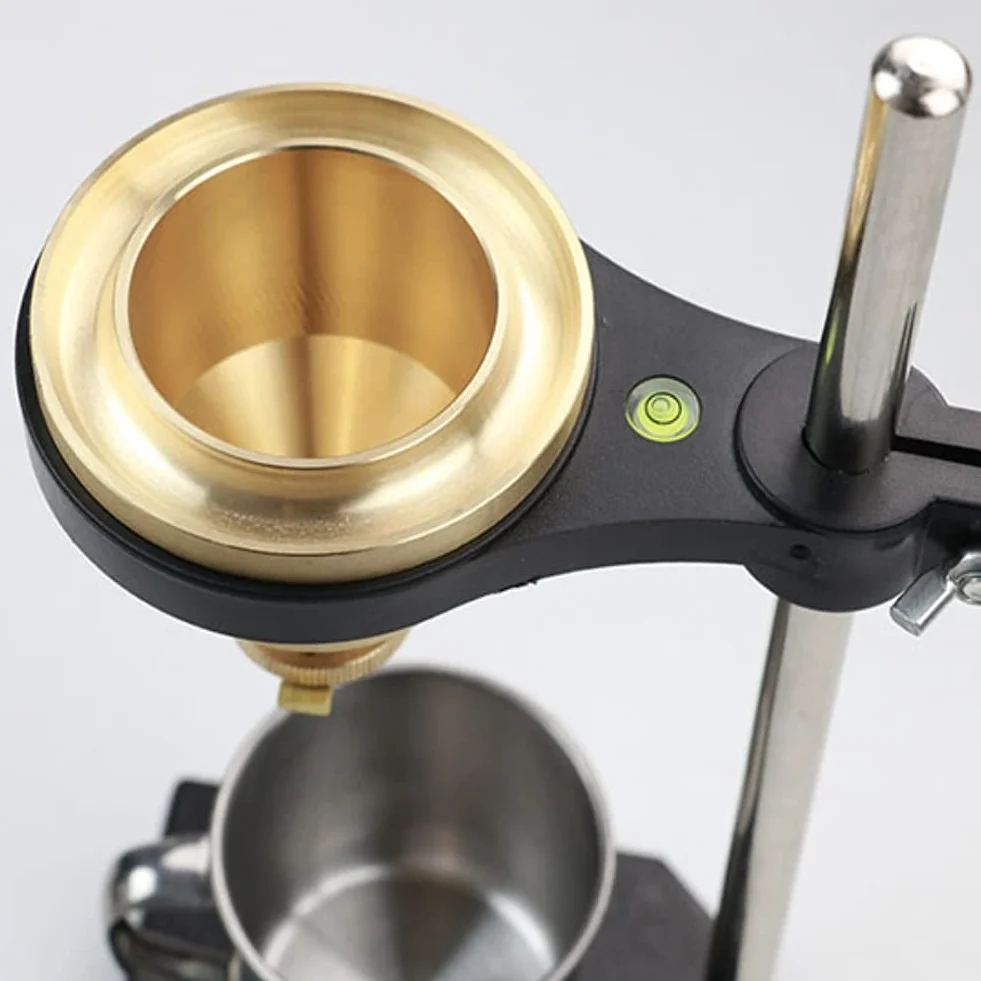 Tazza di misurazione della consistenza della vernice Tazza di flusso del viscosimetro 4# Tazza di viscosità del flusso Misuratore di portata del liquido Tester di viscosità del liquido