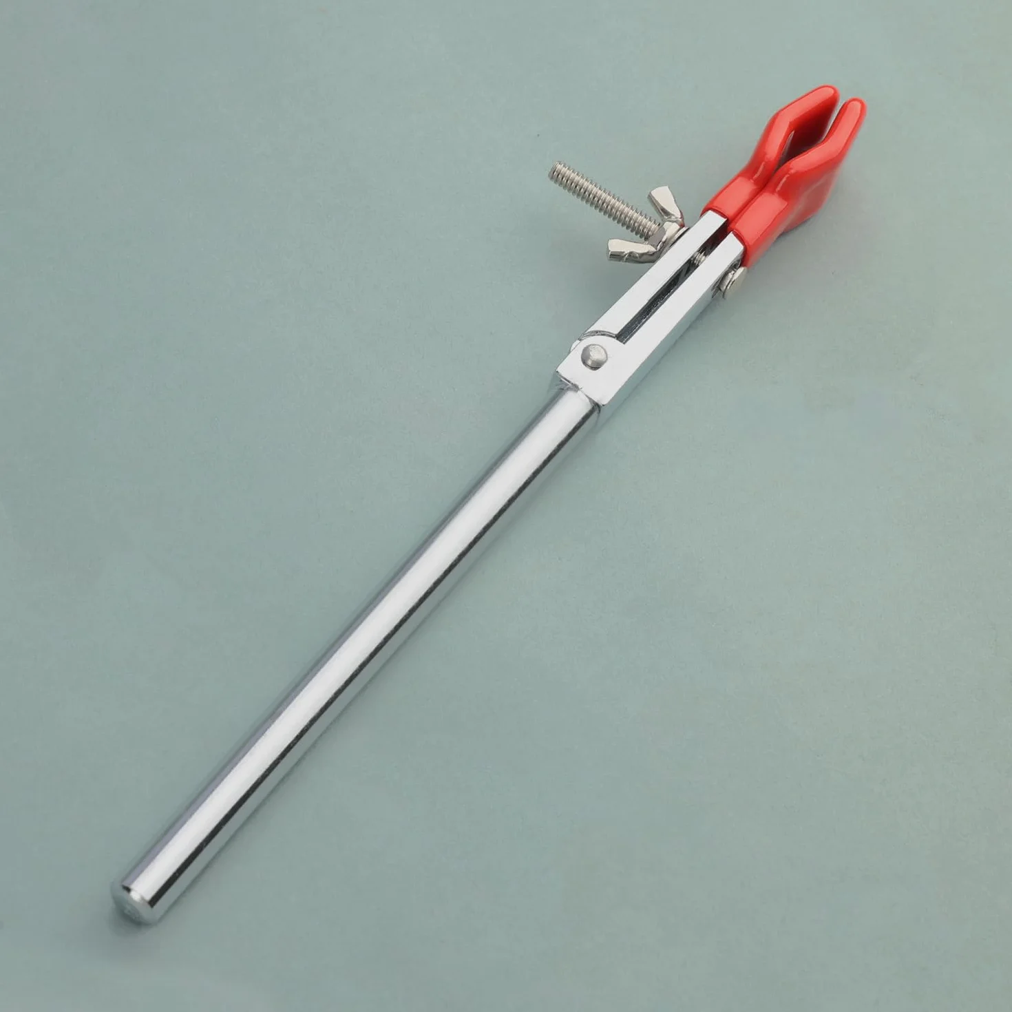 Morsetto da Laboratorio a 2 Punte 220 mm, Robusto Girevole a Singolo Punto di Regolazione per Accessori
