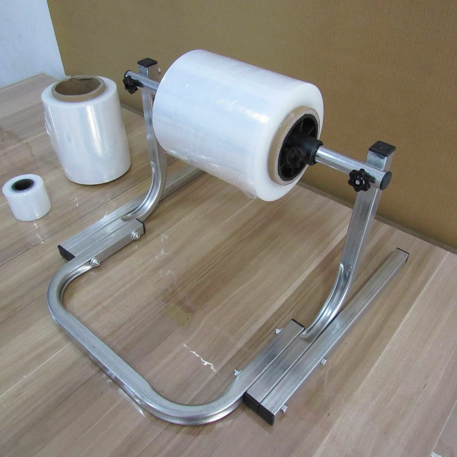 distributore di rotoli di pluriball, Dispenser manuale for pluriball Argento 15-120x40x25-35cm | 15x40x25cm